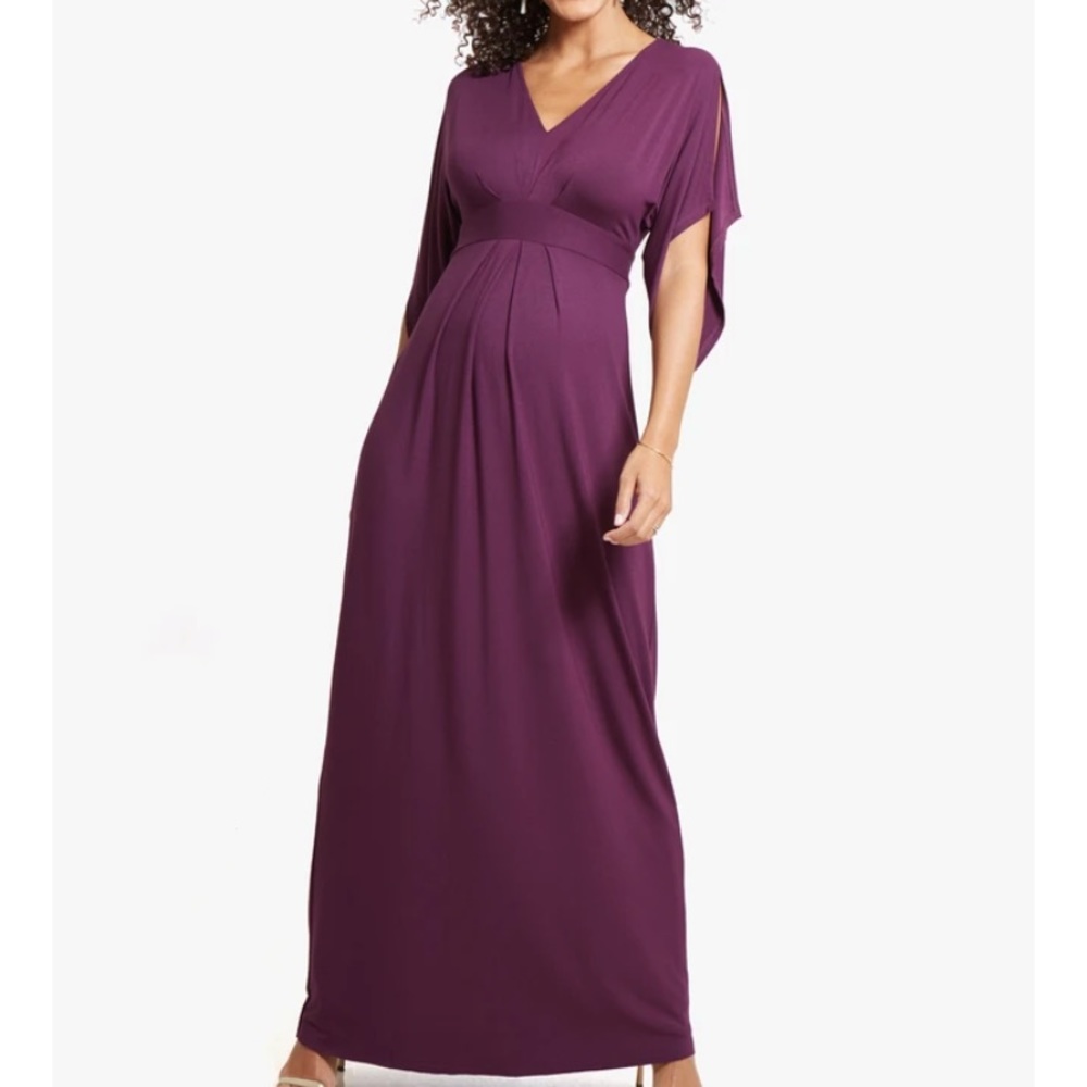 Ingrid & Isabel Kimono maternity maxi dress